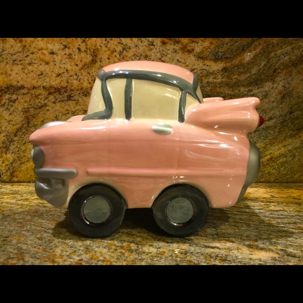 Mary Kay retired pink Cadillac bank collectible